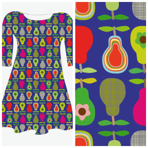 Bobbeez Peren -  katoen tricot