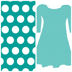 Pre-order - Bobbeez Dots blue white - katoen tricot