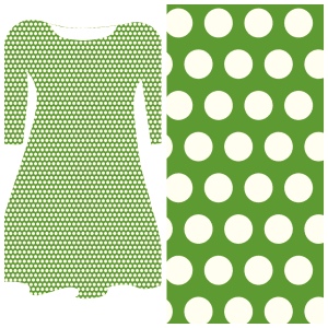 Pre-order - Bobbeez  Stip groen crème - katoen tricot