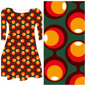 Bobbeez Retro bollen -  katoen tricot