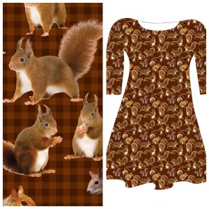 Pre-order: Bobbeez Eekhoorn - katoen tricot