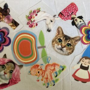 Strijkapplicaties Verrassing set (min 10stuks)