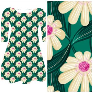 Pre-order: Bobbeez Smaragd “Margriet” - katoen tricot