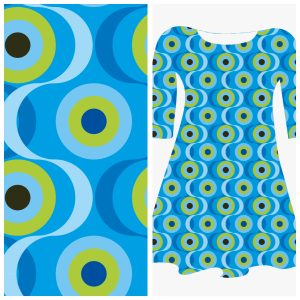 Pre-order:  Bobbeez Slinger aqua - French Terry